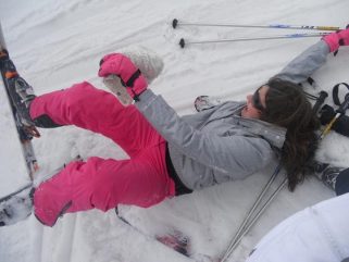 ski fall ski fall